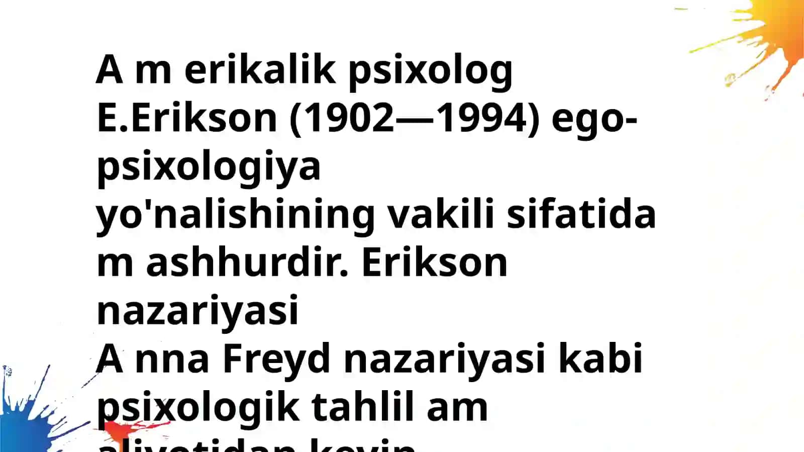 Erik Erikson 3