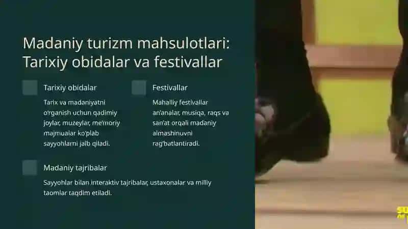 Turizm mahsulotlarining turlari 3
