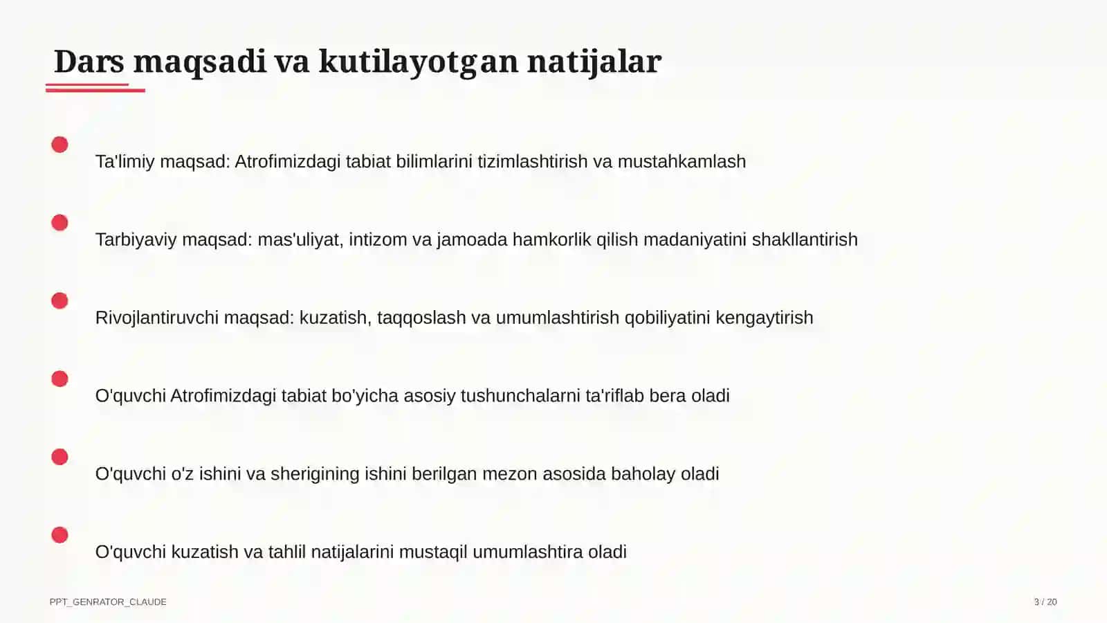Atrofimizdagi tabiat (1-sinf) 3
