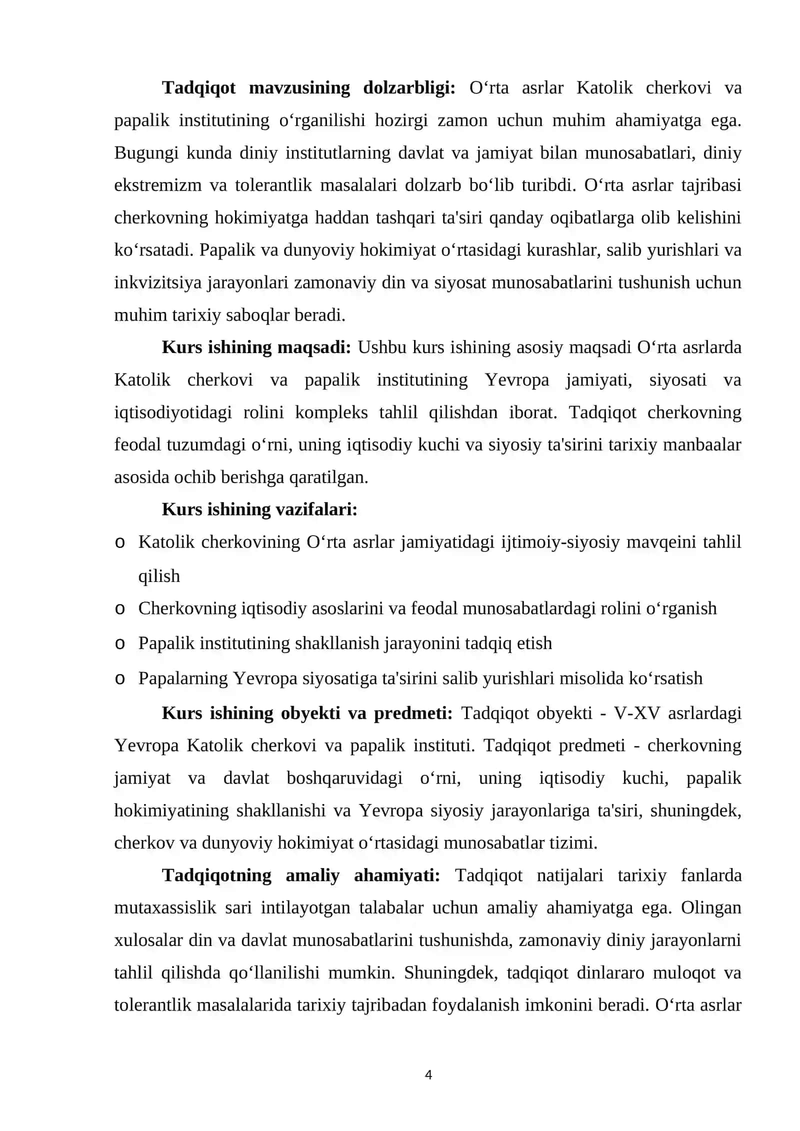 OʻRTA ASRLARDA KATOLIK CHERKOVI VA PAPALIK 3
