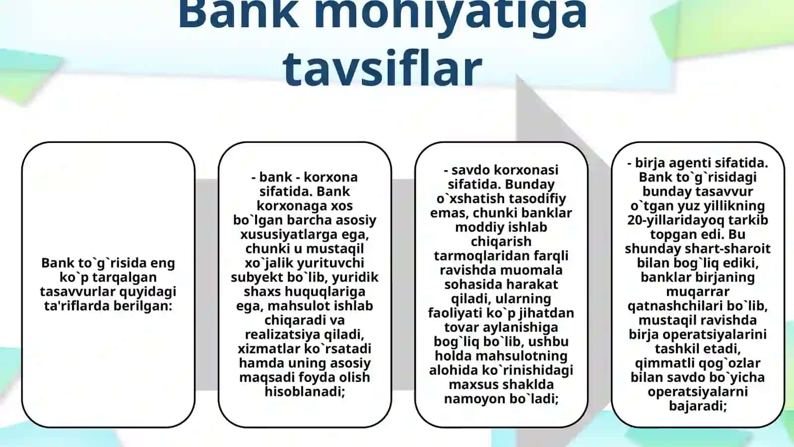 Tijorat banklarini huquqiy asoslari 3