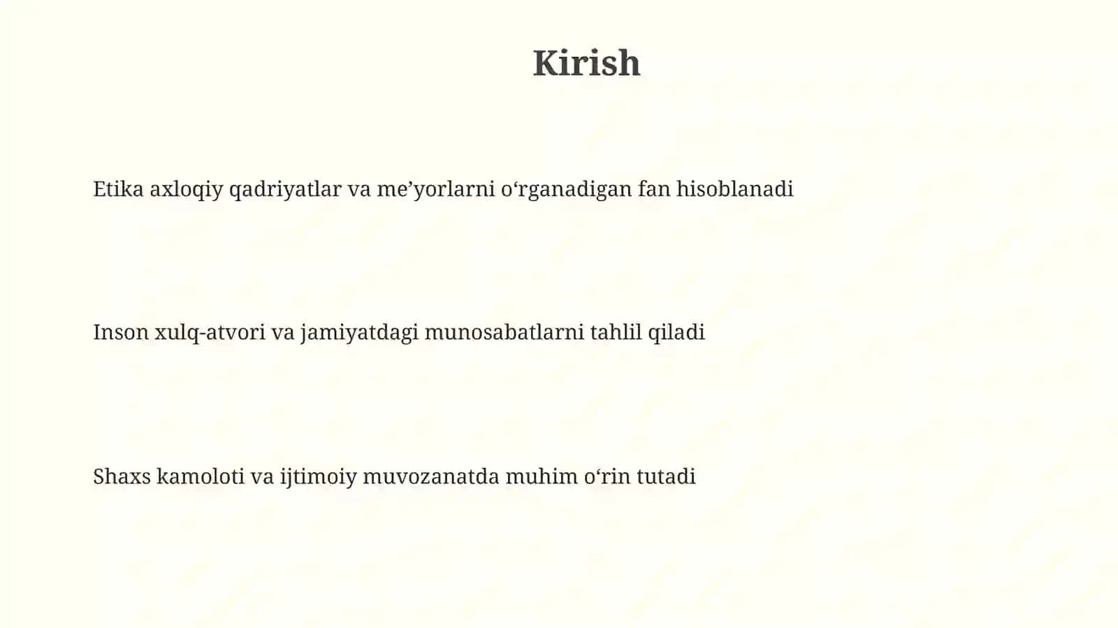 Etika fanining maqsad va vazifalari 3