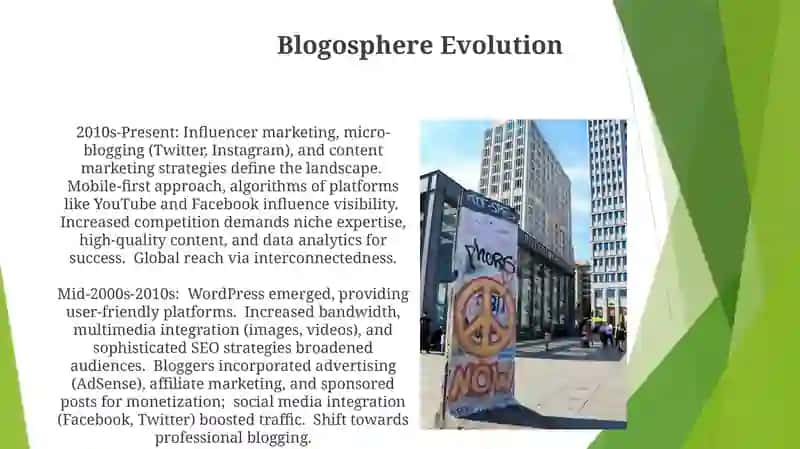 Blogs: then and now 3