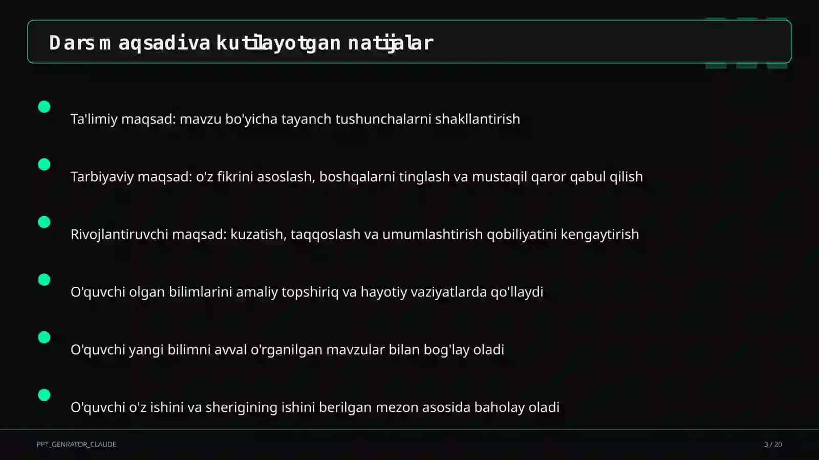 Rus tilida nutq madaniyati va etiket (11-sinf) 3