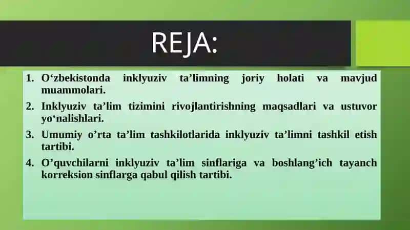 Imkoniyati cheklangan bolalarni samarali inklyuziv ta’lim olishining asosiy shartlari 3