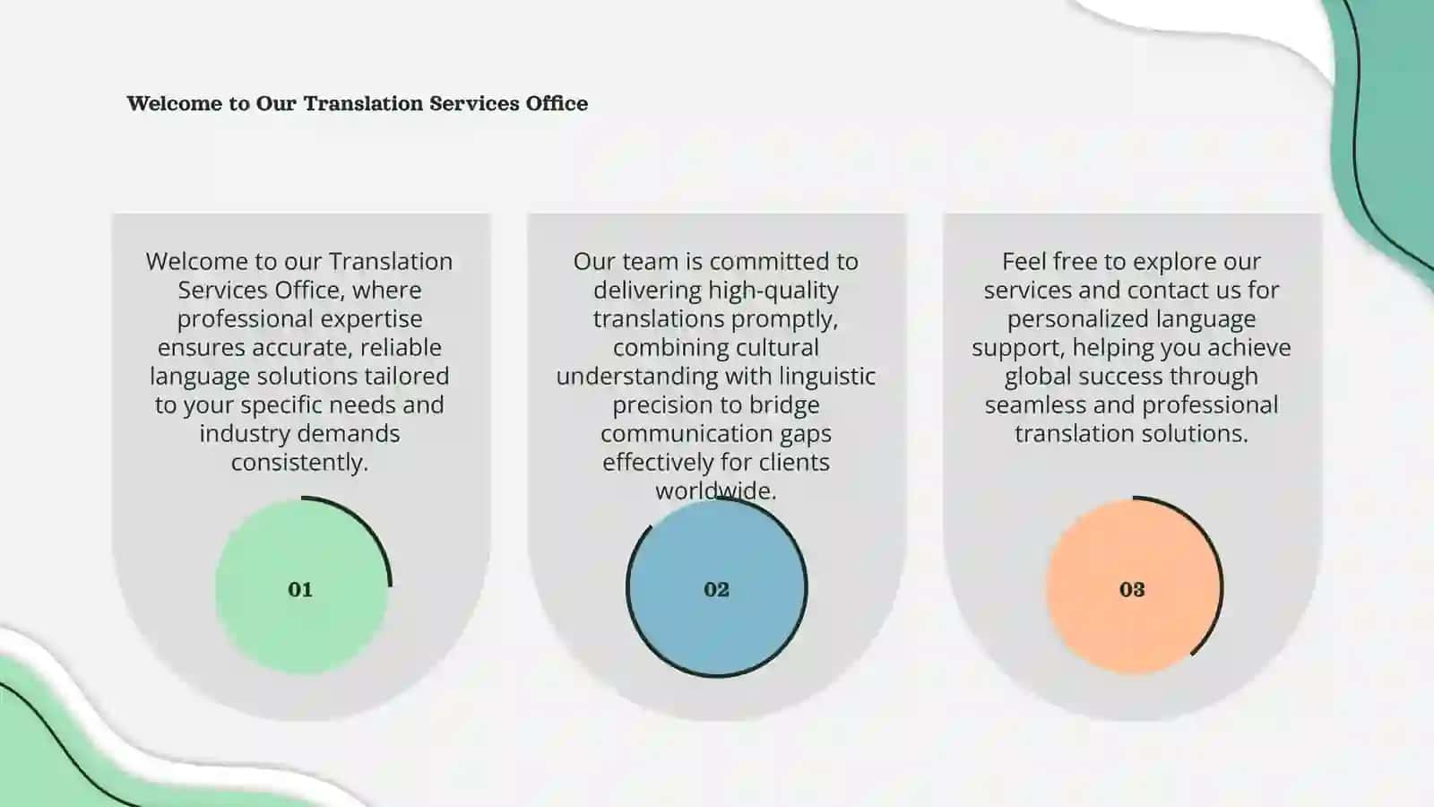 Translation Services Office 3