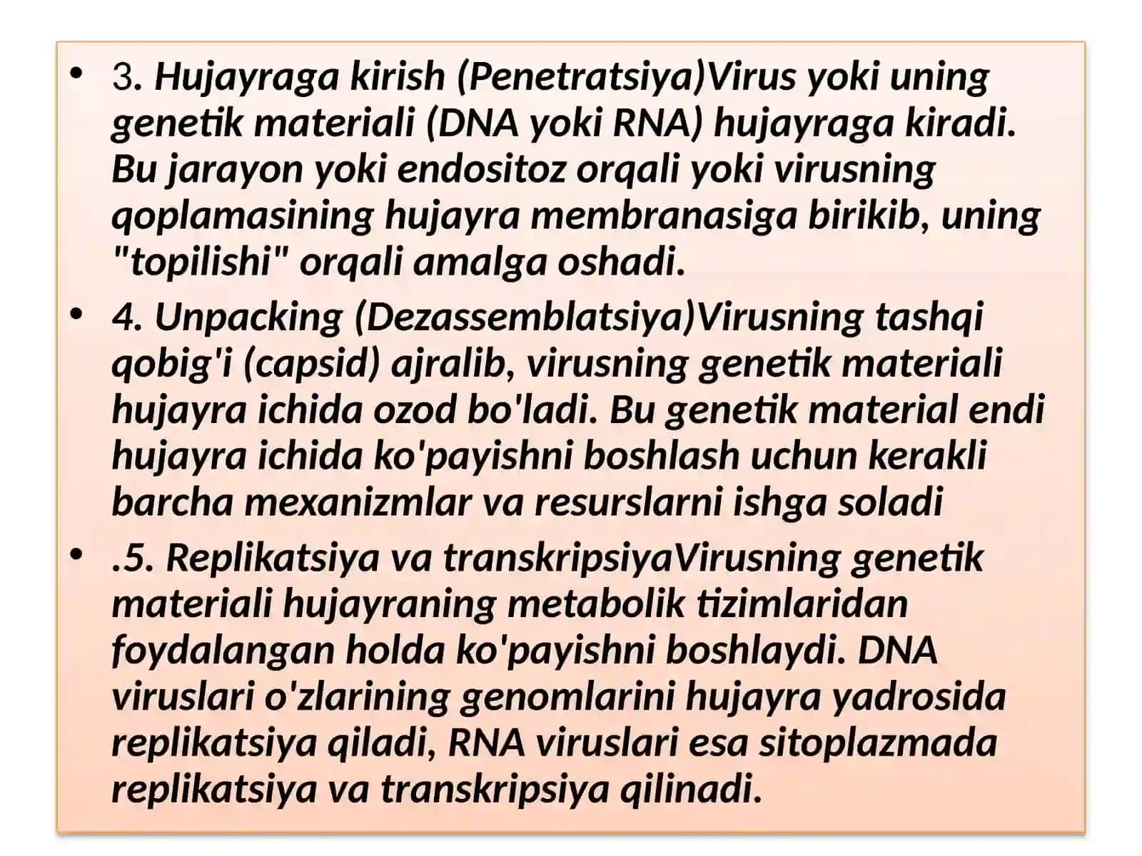Viruslar va ularning hayotiy davrlari 3