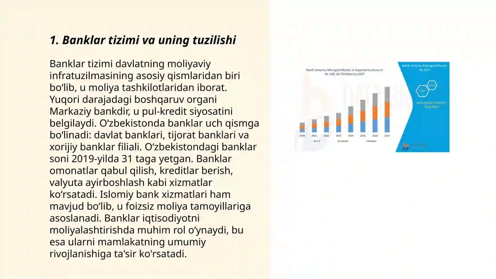 Banklar va ularning bozor iqtisodiyotidagi o’rni 3