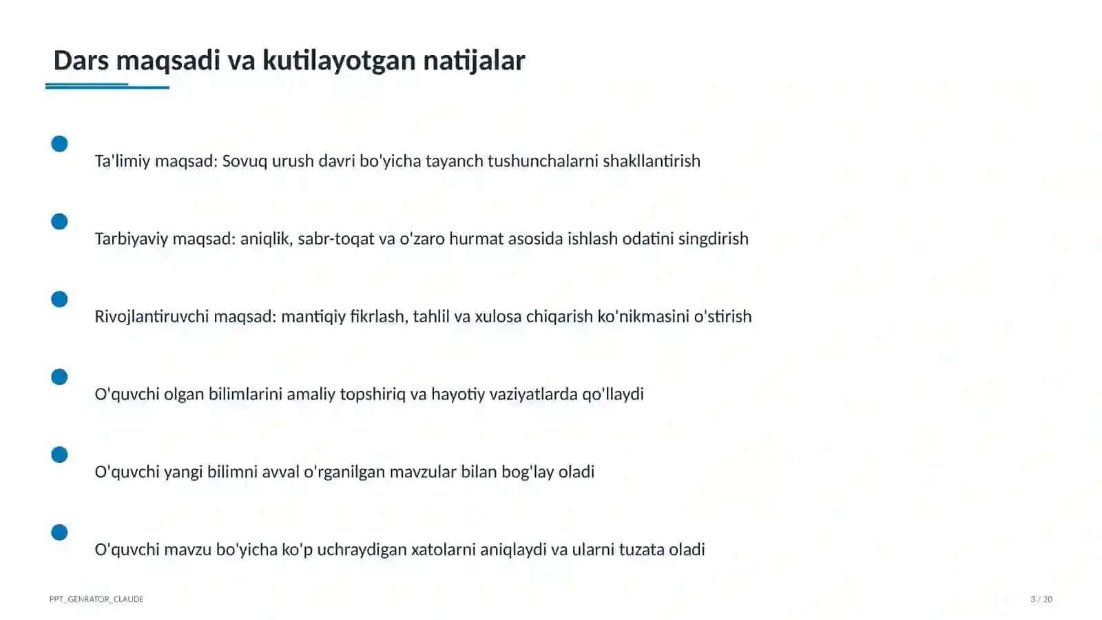 Sovuq urush davri (10-sinf) 3