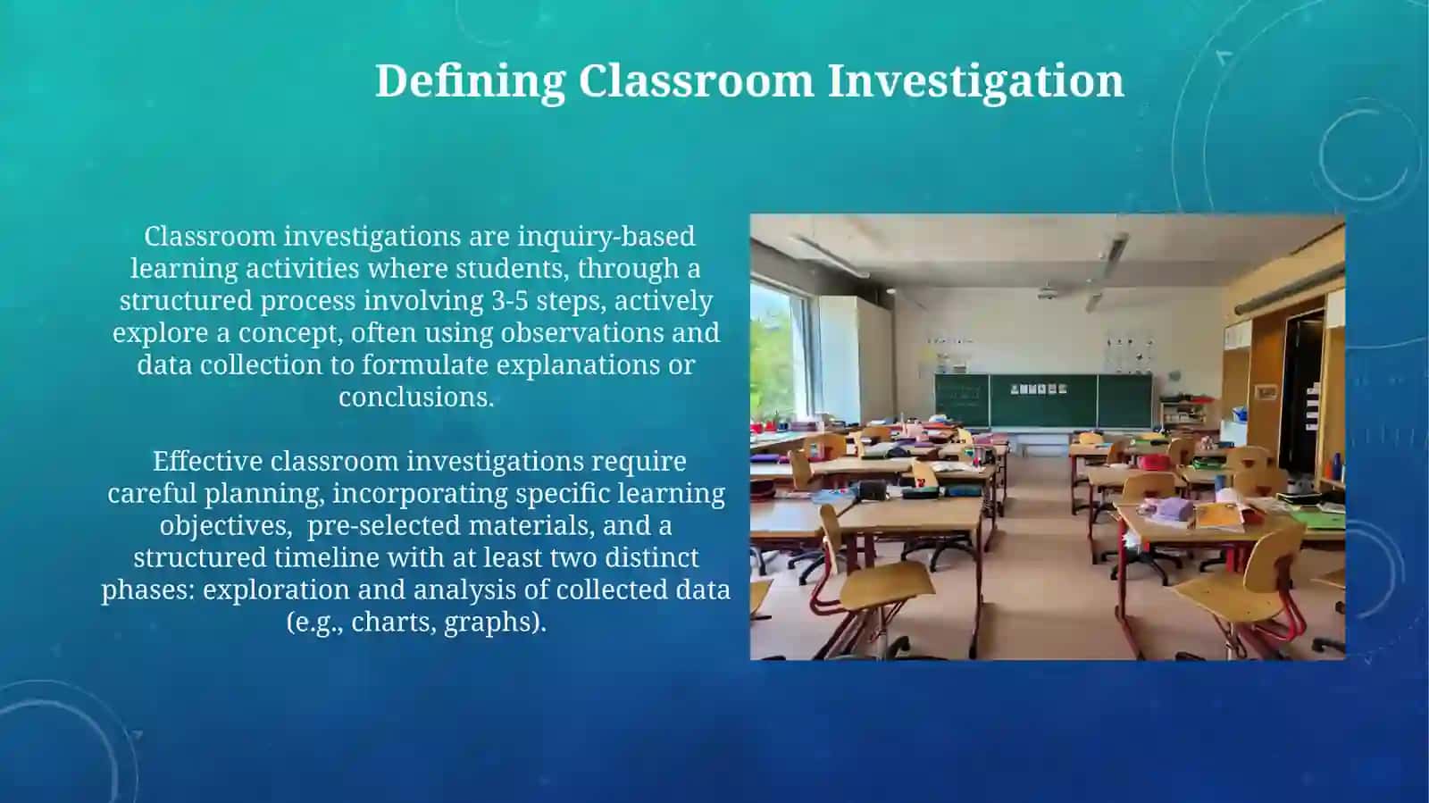 Classroominvestigation 3