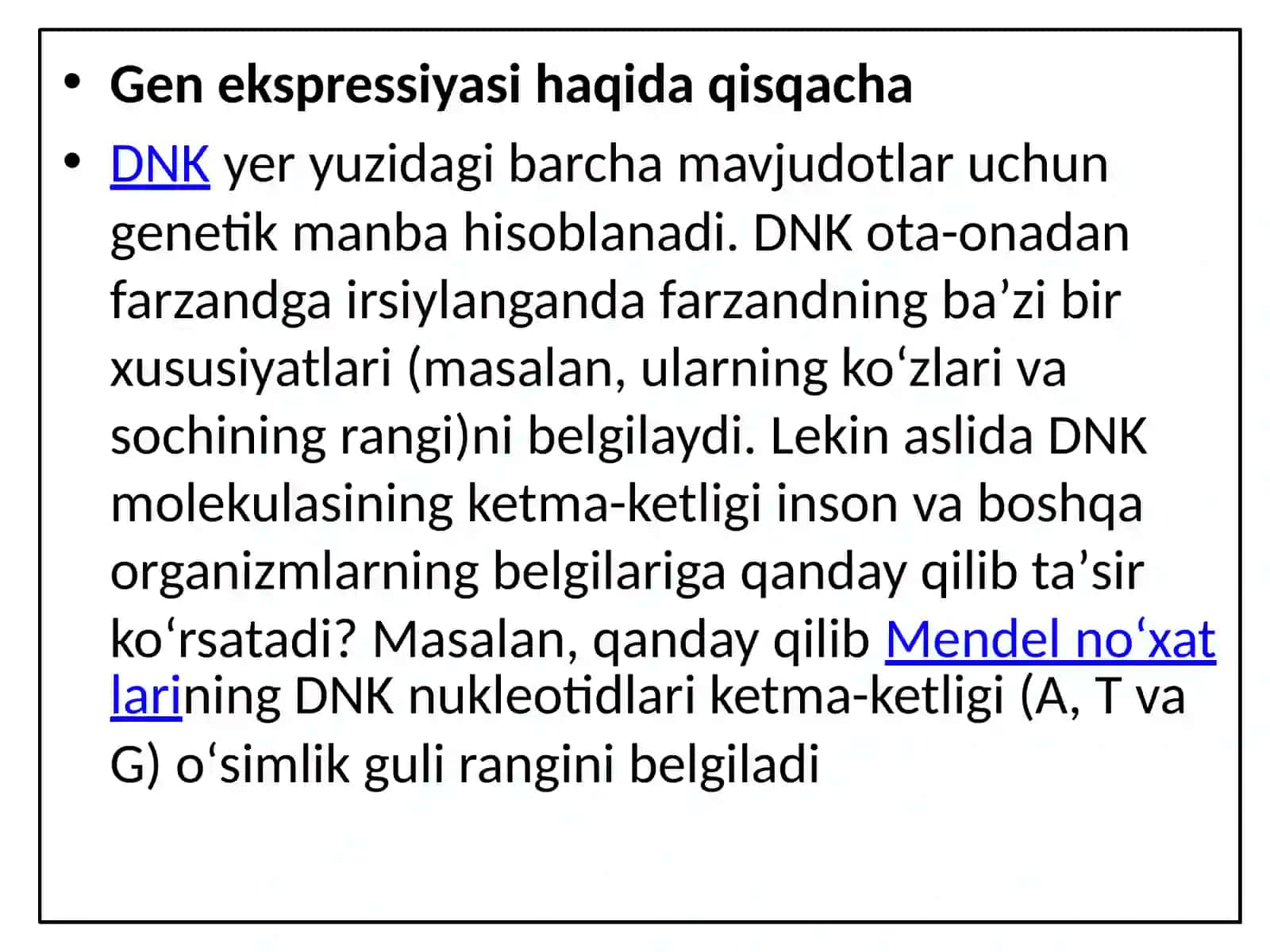 Biokimyo fanidan tayyorlagan mustaqil ish 3
