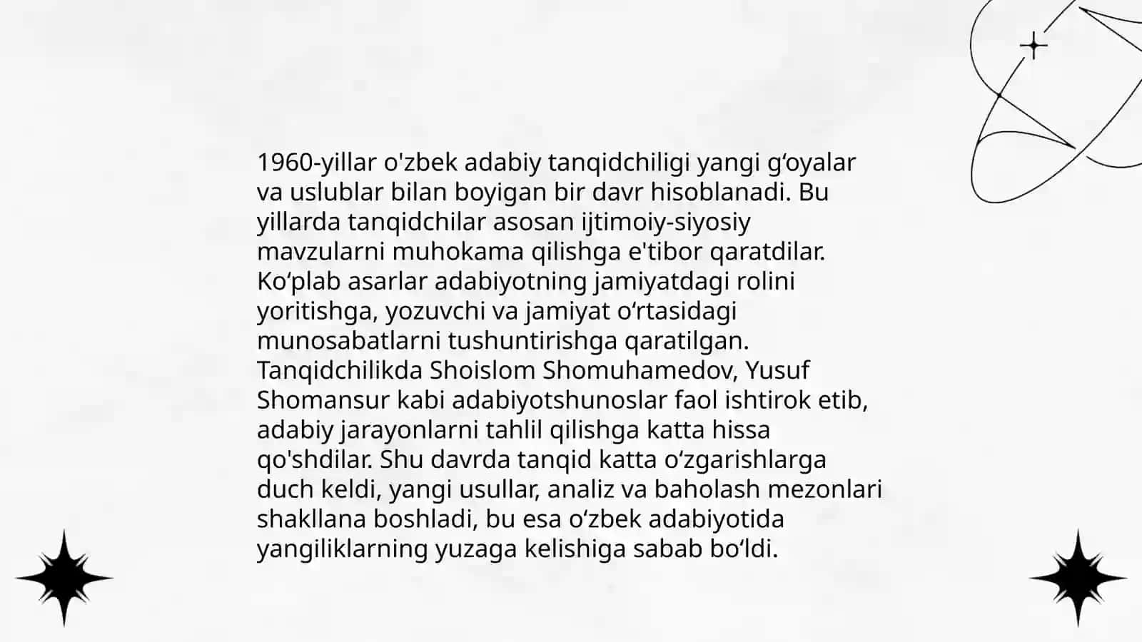 60-90-yillar o’zbek adabiy tanqidchiligi 3