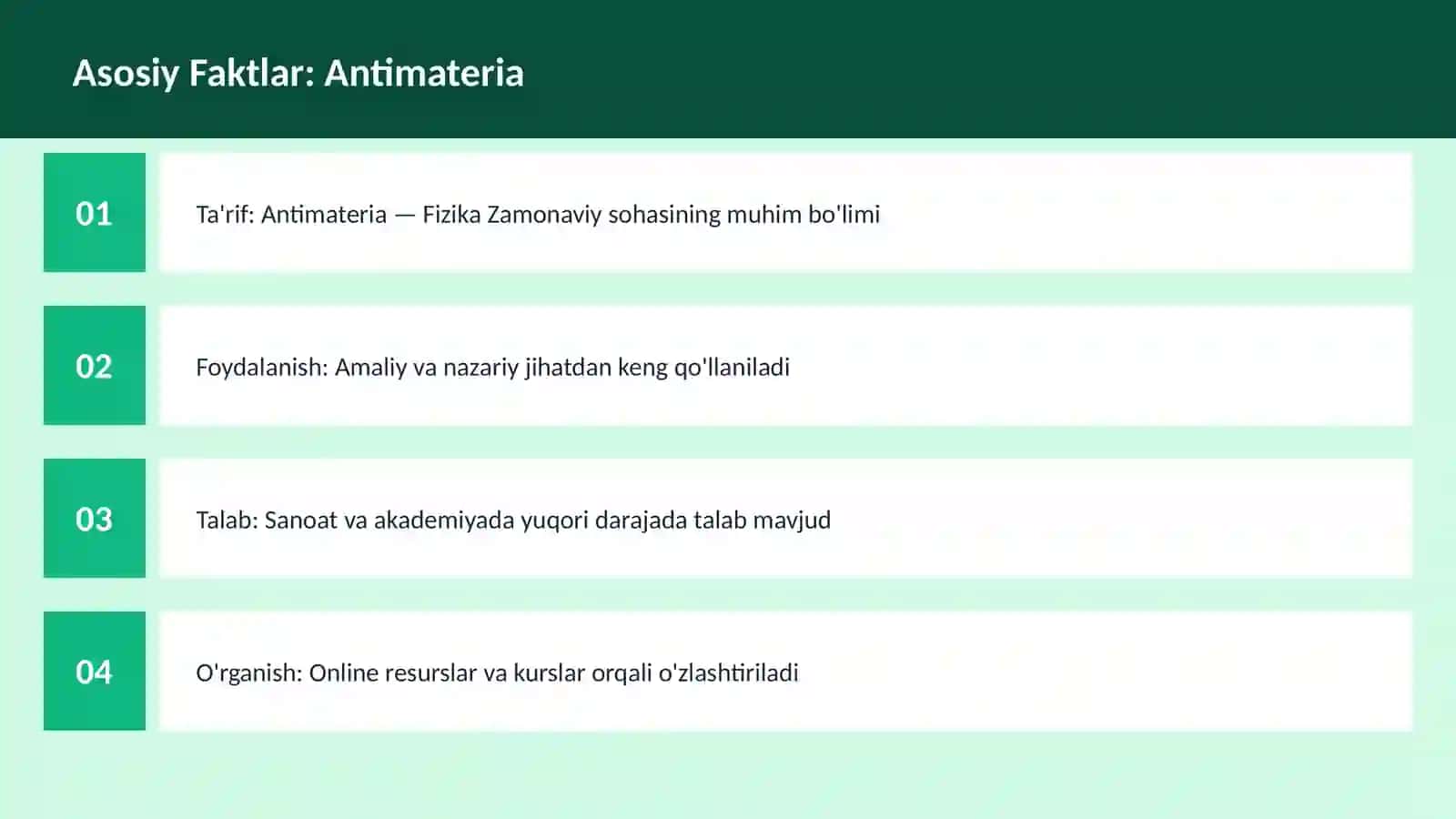 Antimateria 3