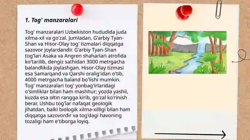 Tabiatni tasvirlash 3