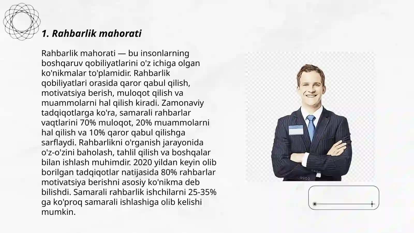 Rahbarlik mahorati 3