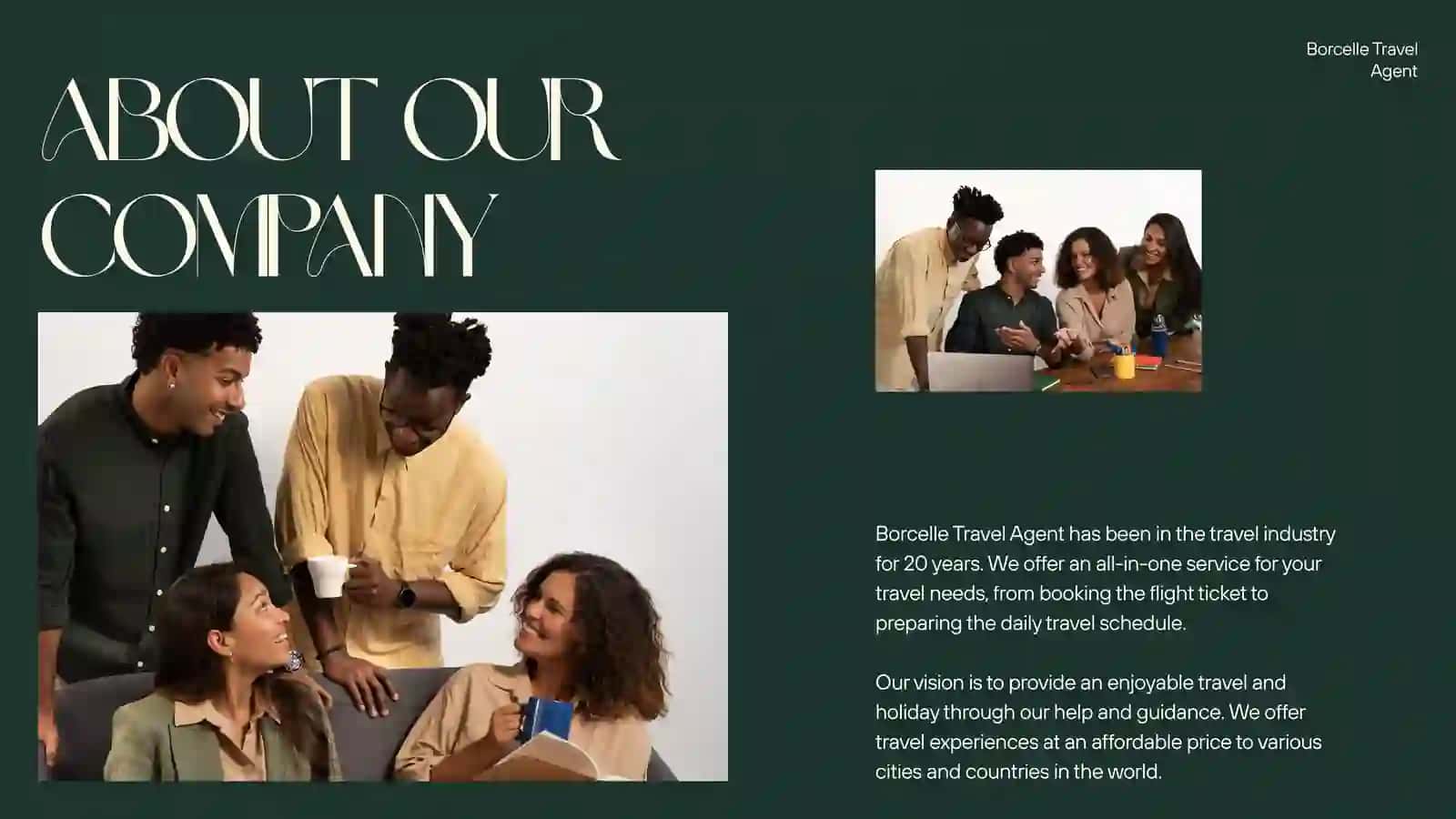 BORCELLE TRAVEL AGENT 3