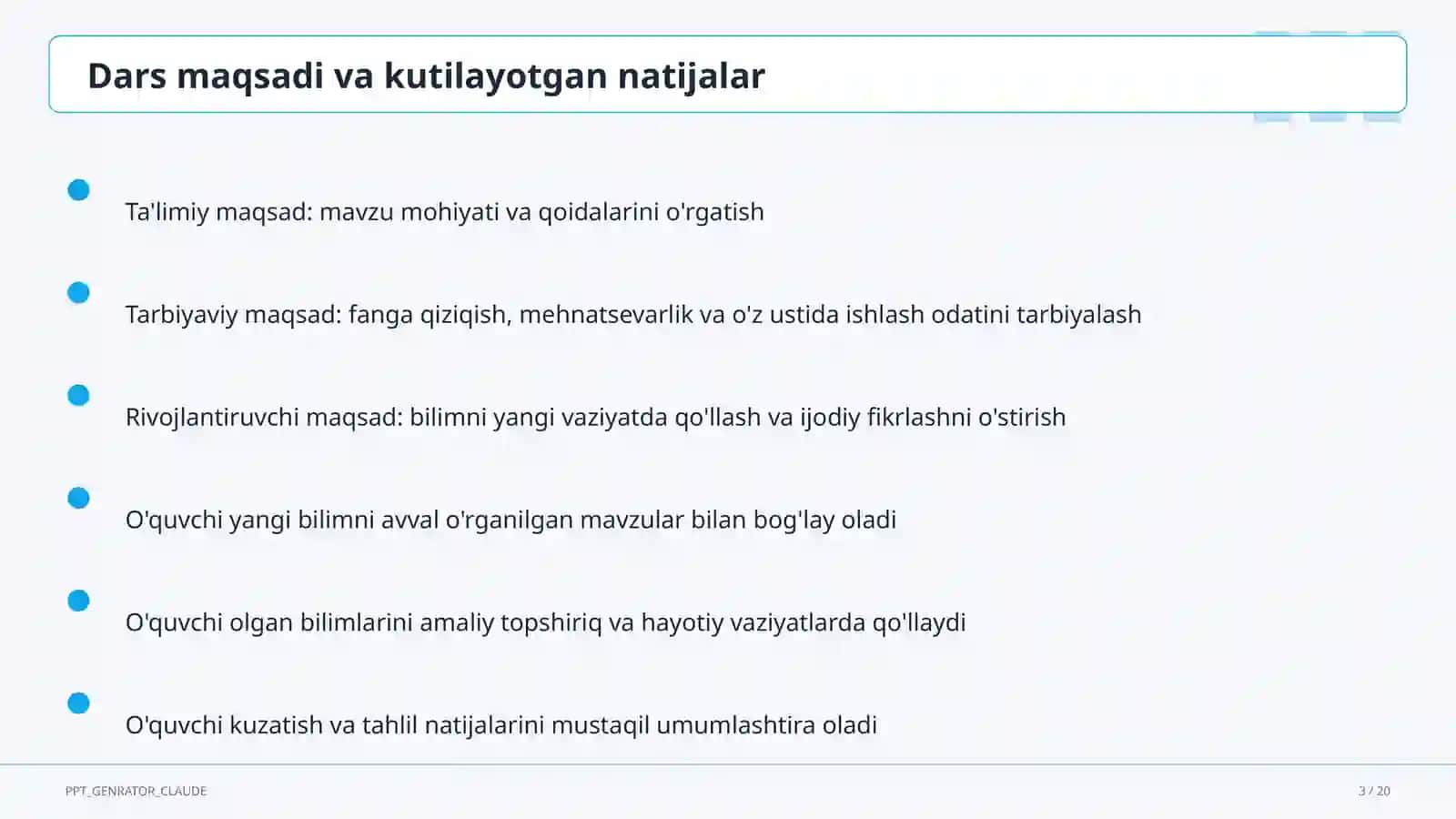Huquq va majburiyat: bola huquqlari (8-sinf) 3