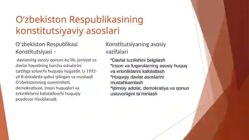 Oʻzbekistonda davlat va diniytashkilotlar oʻrtasida gʻozaro munosabatning asosiy tamoyillari 3