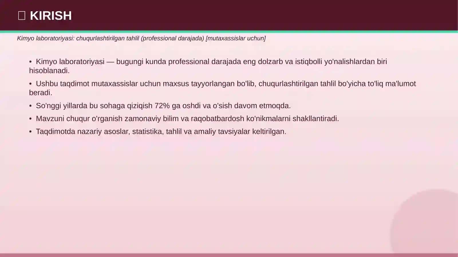 KIMYO LABORATORIYASI 3