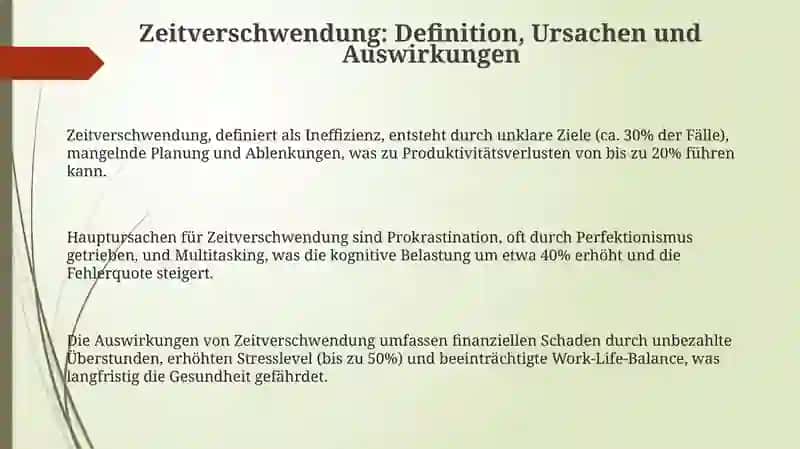 Zeitverschwendung 3