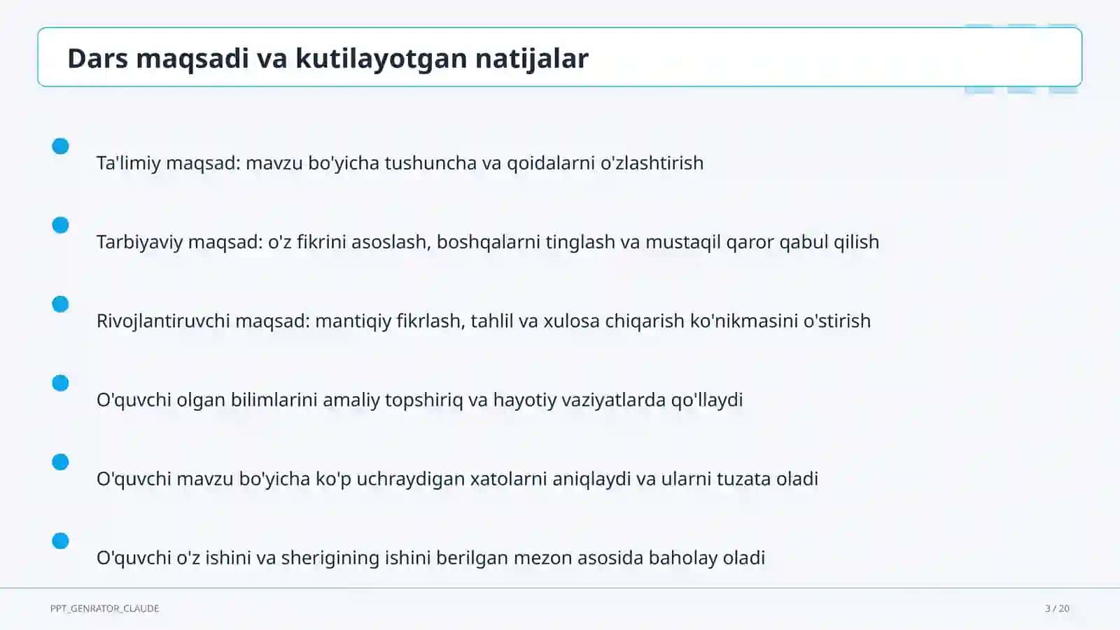 Foizlar va foizga doir masalalar (5-sinf) 3