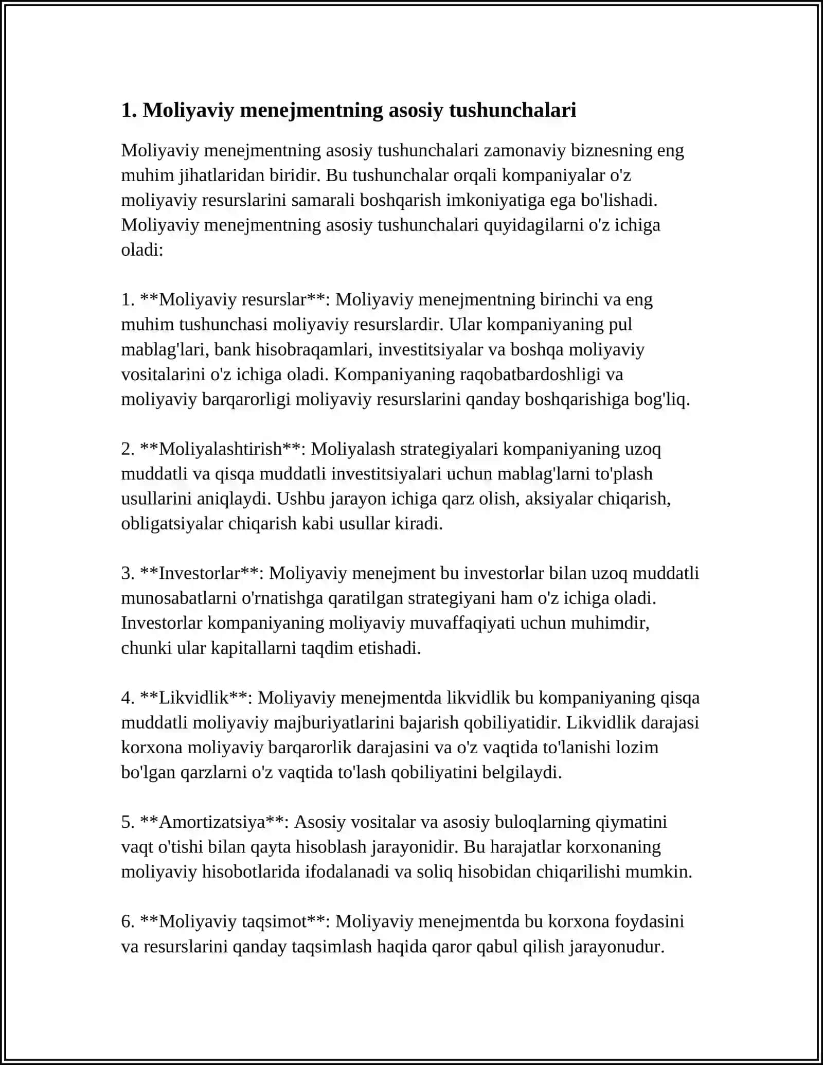 MOLIYAVIY MENEJMENTGA RIVOJLANGAN DAVLATLARNING YONDASHUVI 3