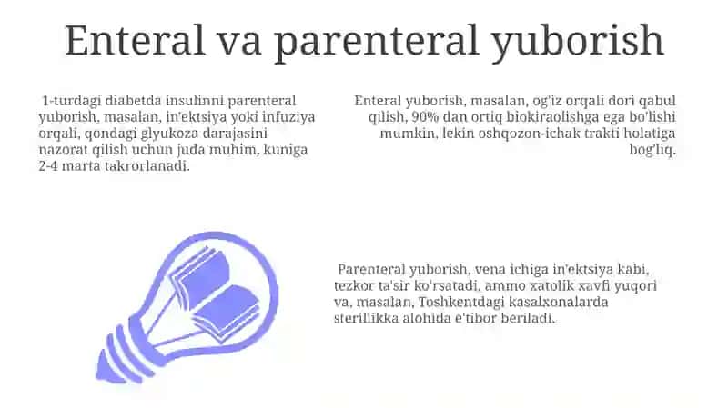 Dori moddalarini organizmga yuborish yoʻllari 3