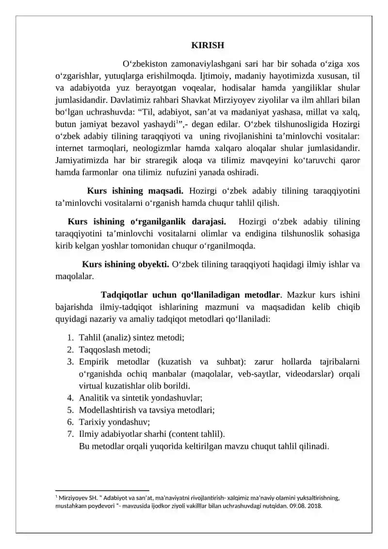 HOZIRGI O‘ZBEK ADABIY TILI TARAQQIYOTINI BELGILOVCHI OMILLAR 3