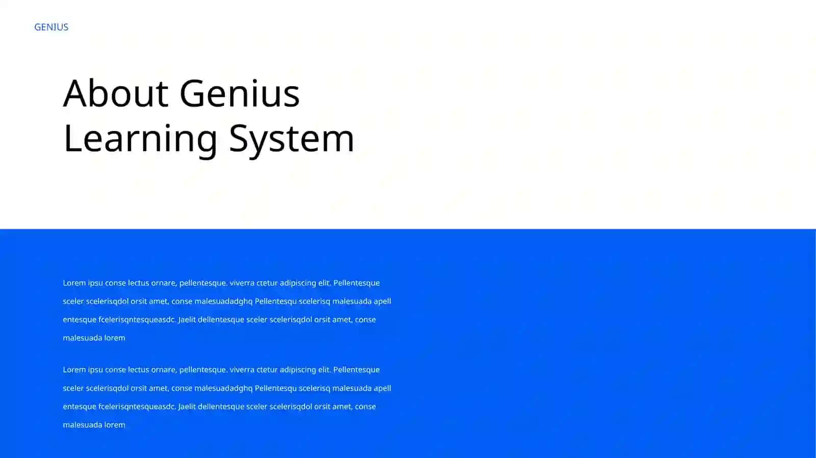 Genius School 3