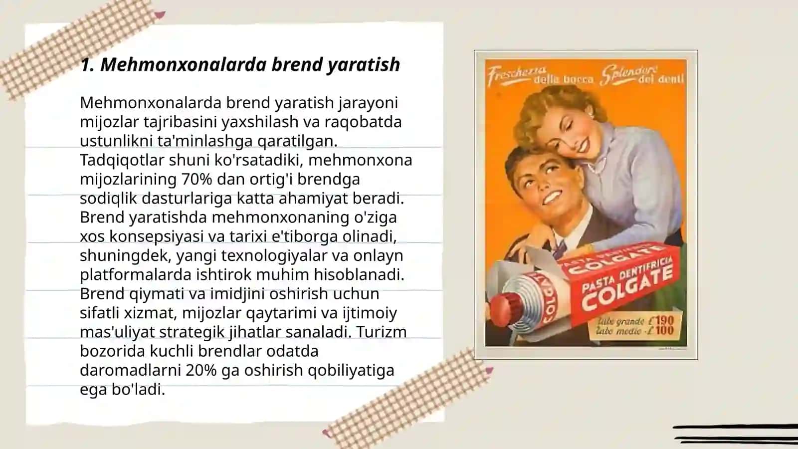 Mehmonxonalarda Marketing va Reklama 3