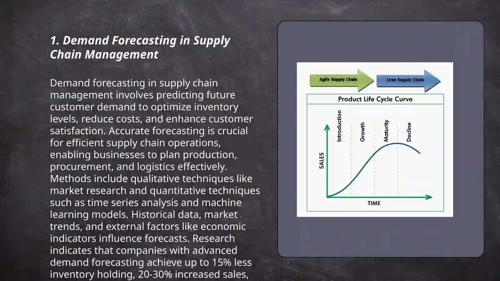 SUPPLY CHAIN AND PRODUCTION LIFE CYCLE 3