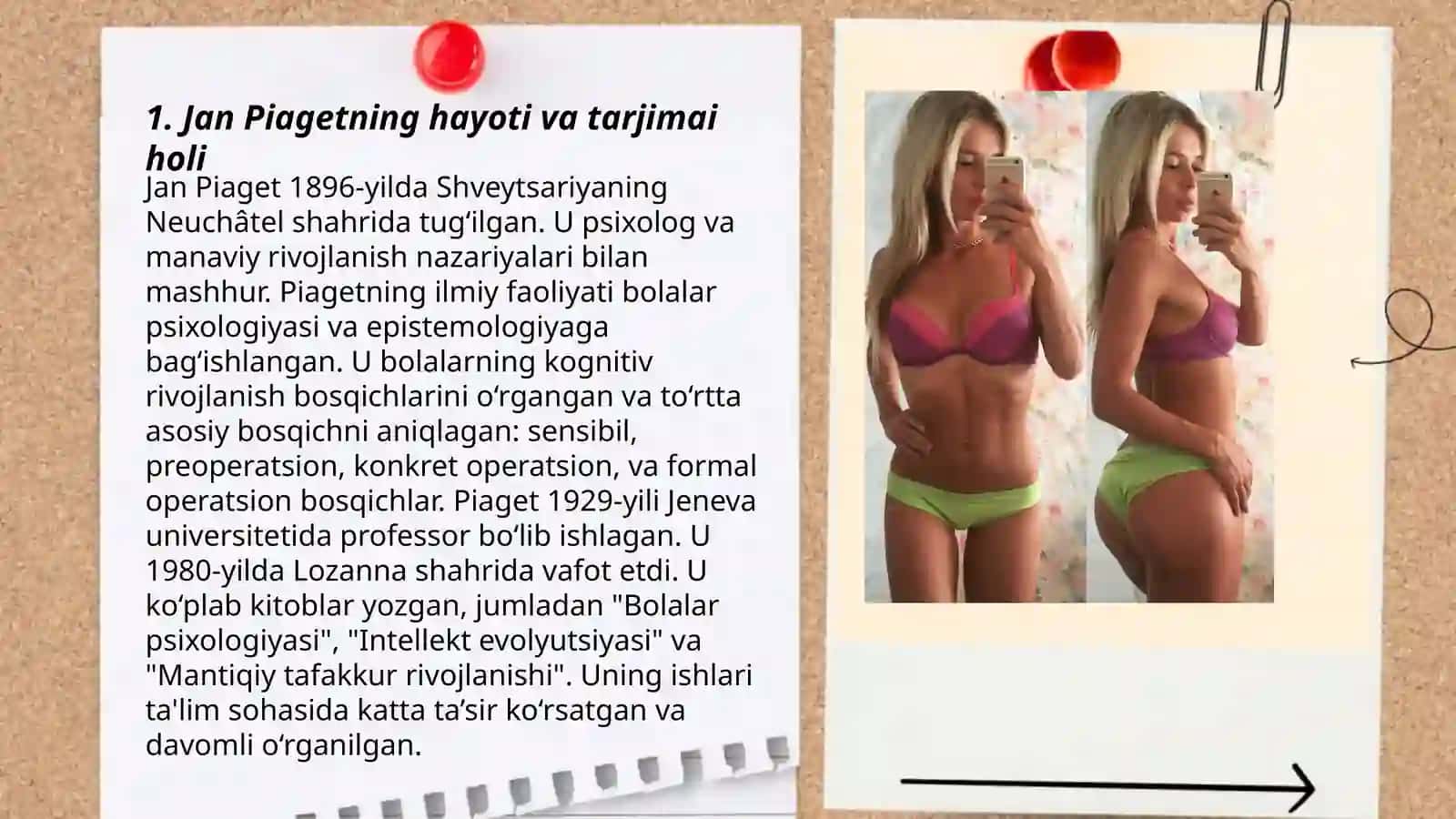 Jan Piaget hayoti va ijodi 3