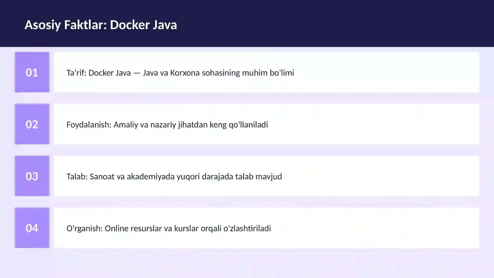 Docker Java 3