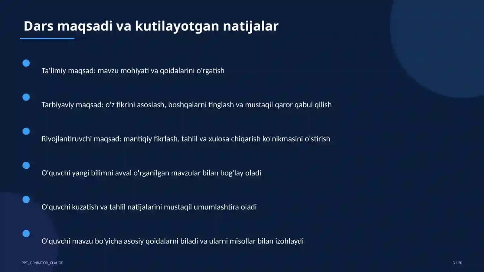 Inson huquqlari va erkinliklari (9-sinf) 3