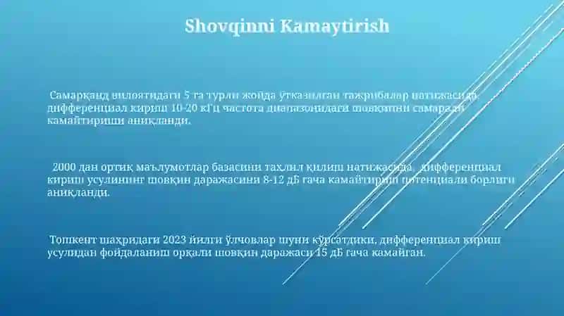 Differensial ostiga kiritish usuli 3