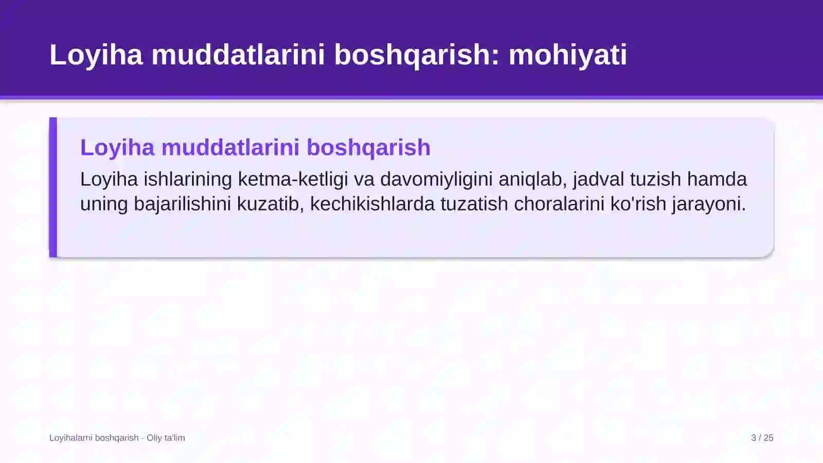 muhandislik qidiruv ishlarida loyiha muddatlarini boshqarish 1694 3
