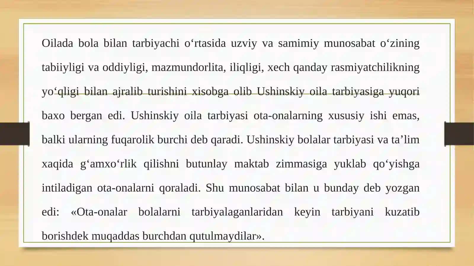 Oila tarbiyasi 3