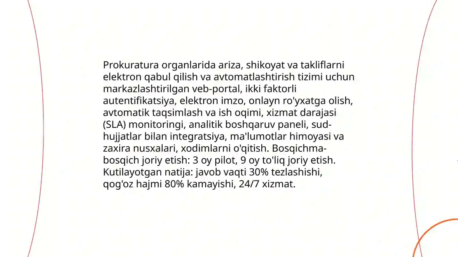 Prokuratura organlarida ariza, shikoyat va (taklif) murojatlari boʻyicha ishlashni taklif qilish 3