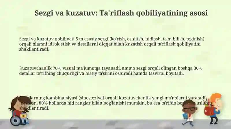 Tasviriy qobiliyatni rivojlantirish bosqichlari 3