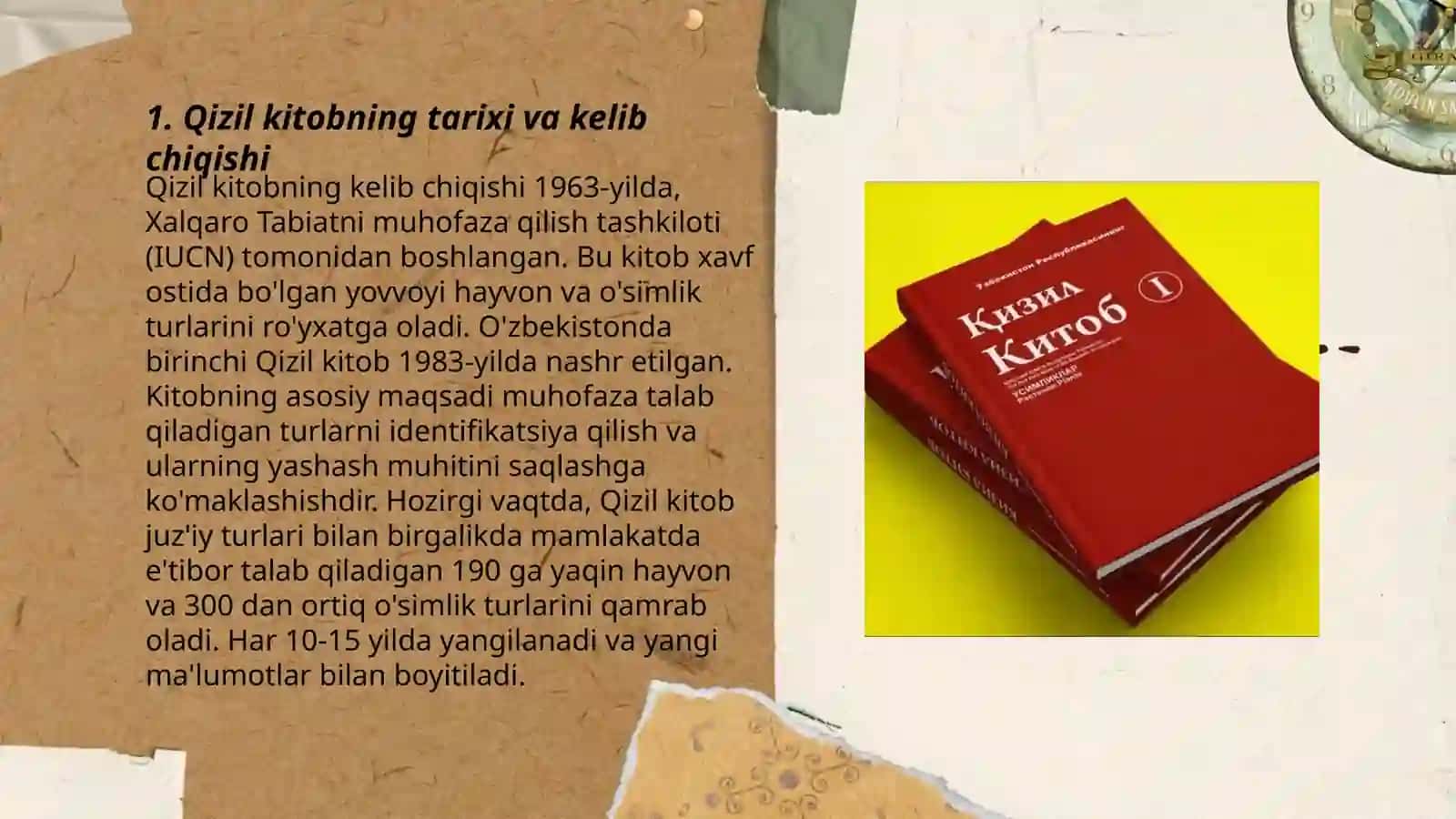 "Qizil kitob" va uning atrof-muhitni muhofaza qilishdagi ahamiyati 3