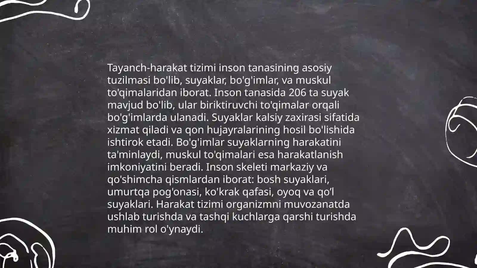 Tayanch va harakat tizimining yosh xususiyatlari va gigienasi 3