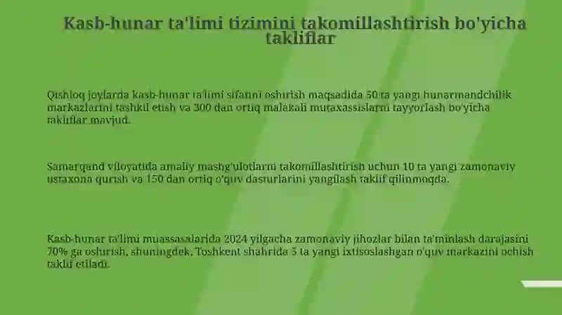 Kasb hunarga yo'naltirish asoslari to'g'risidagi ta'limolar tahlili 3
