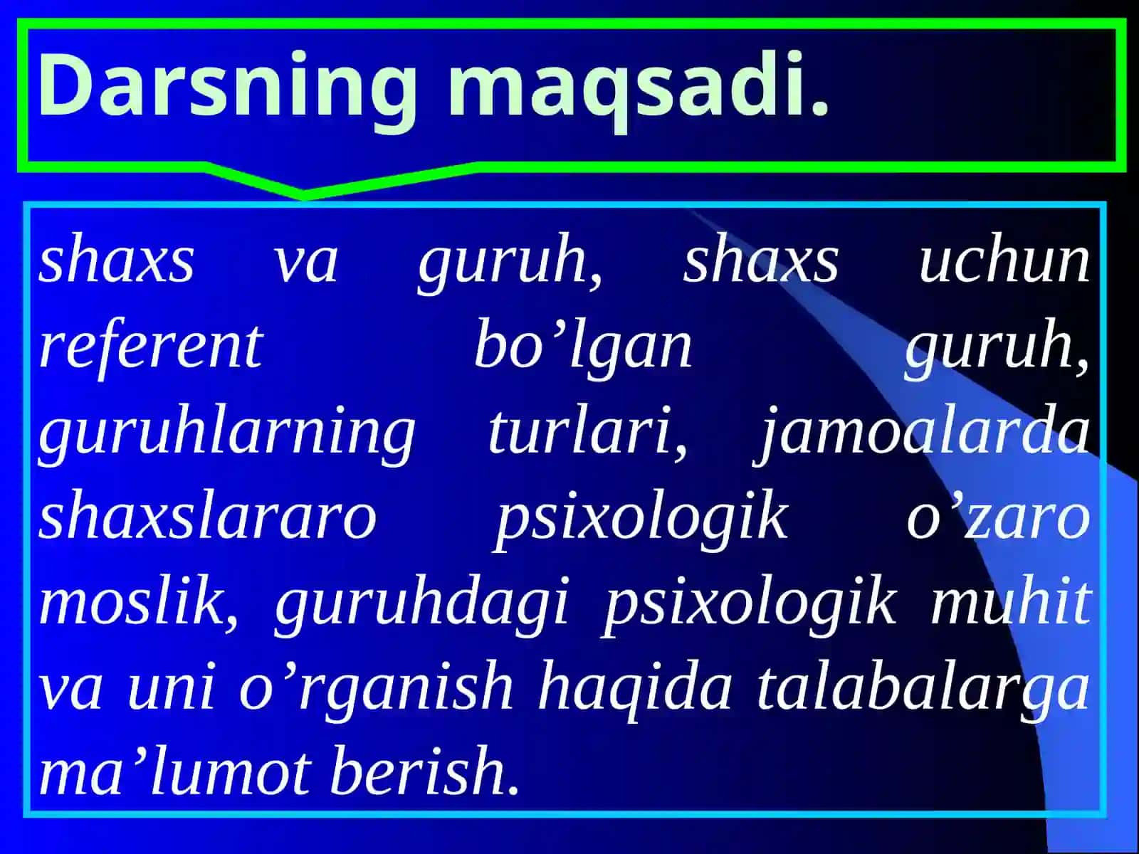 IJTIMOIY PSIXOLOGI-YADA GURUH VA JAMOA MUAMMOSI 3