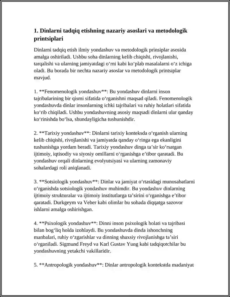 DINLARNI TADQIQ ETISH METODOLOGIYASI 3