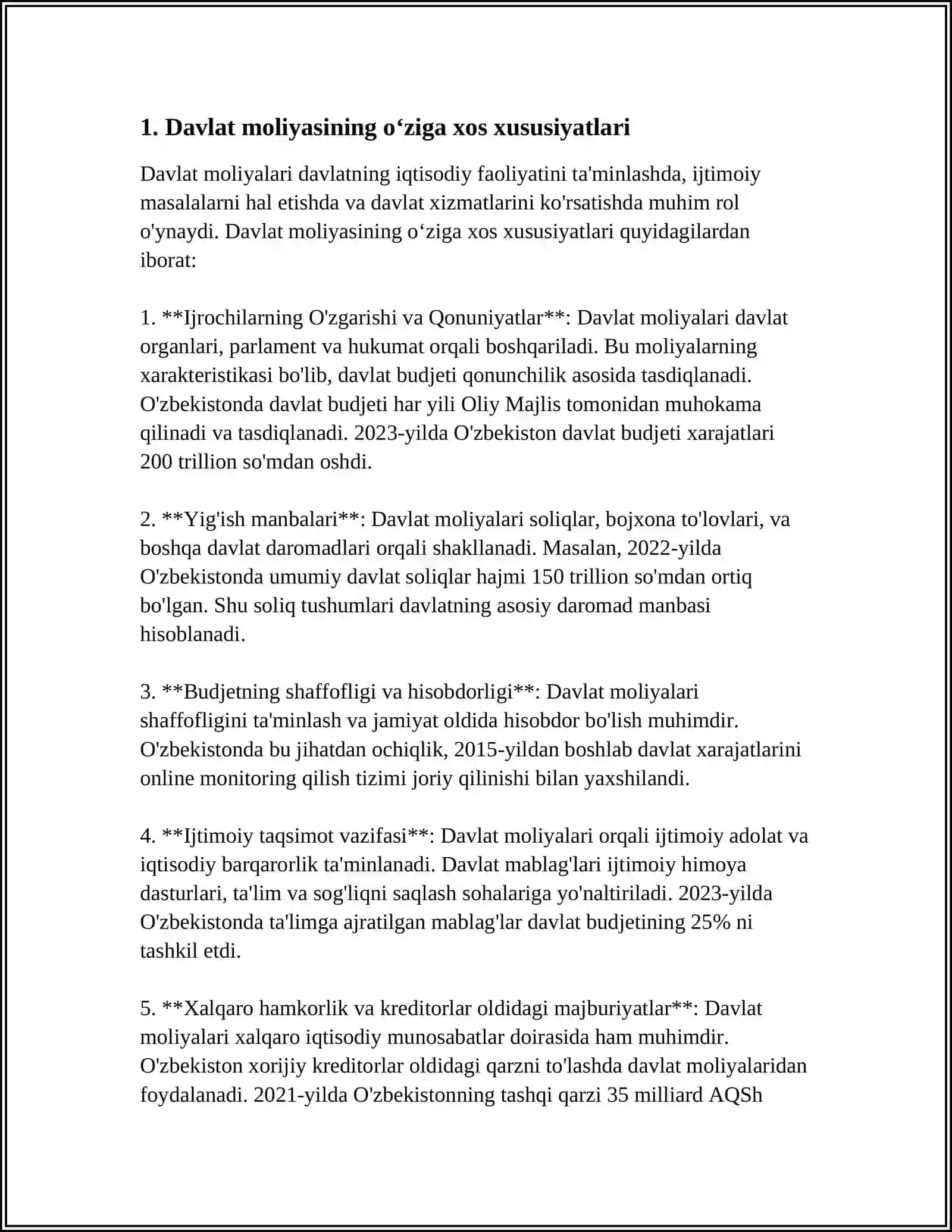 DAVLAT MOLIYASI MOHIYATI VA AHAMIYATI 3