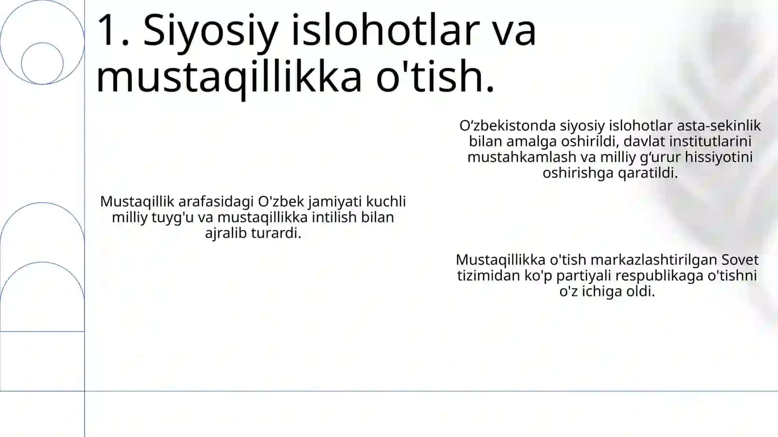 Mustaqillikning oʻlkadagi ahamiyati 3