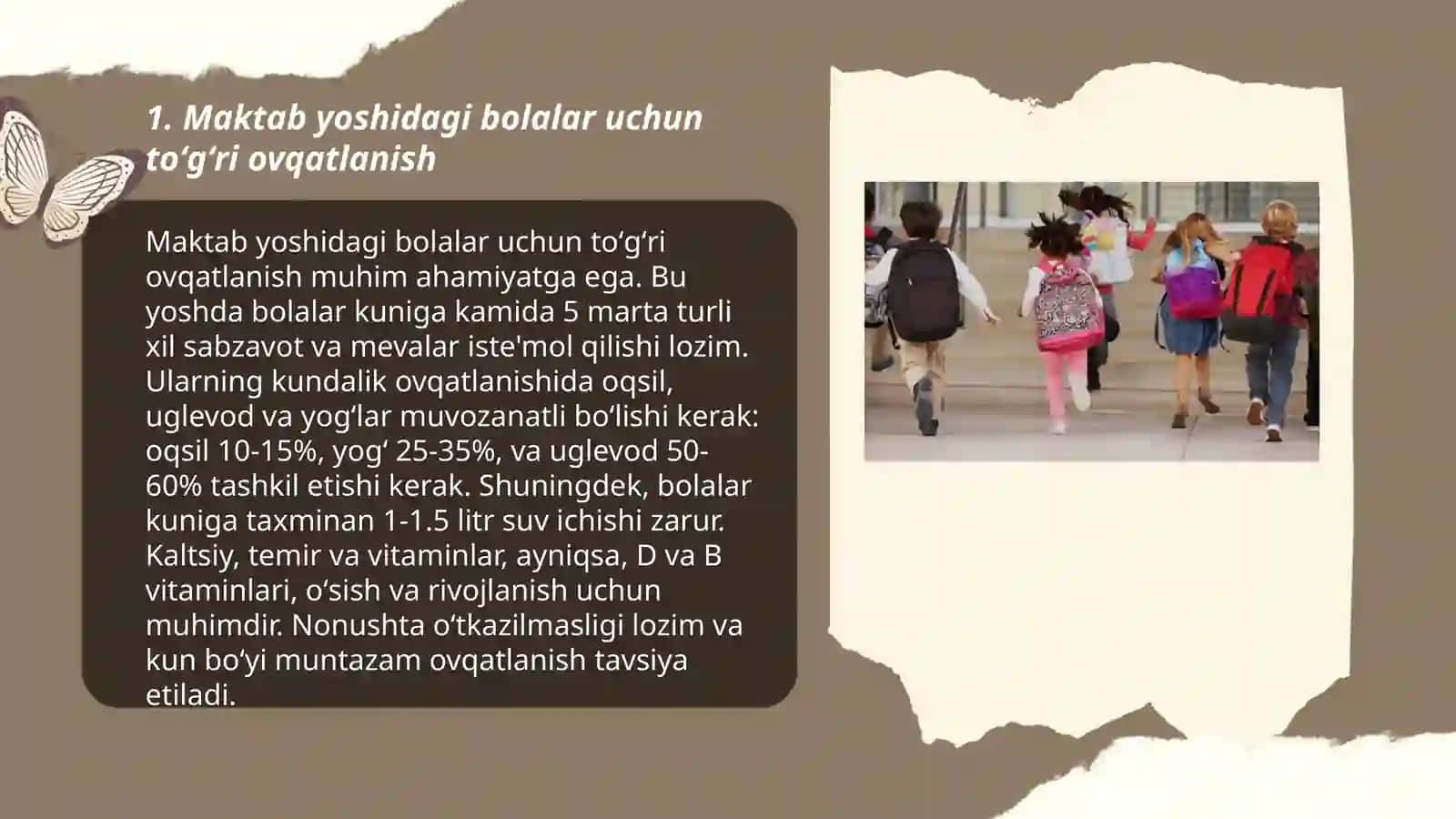 Maktab yoshidagi bolalarni salomatligini ximoya qilish 3