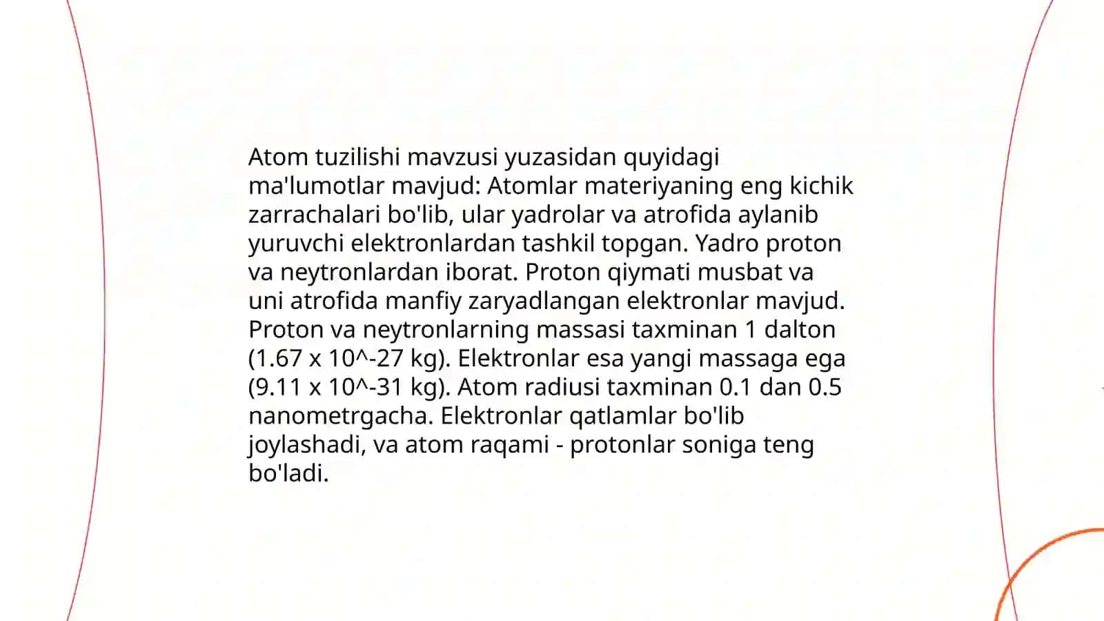 Atom tuzilishi 3
