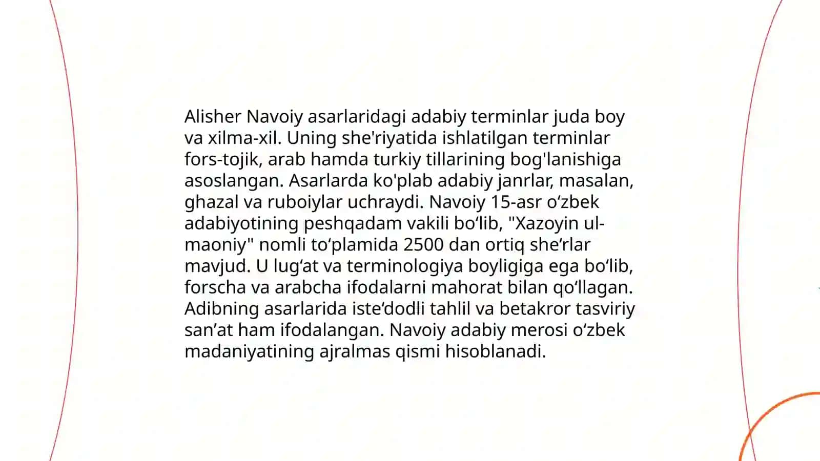 Eski o‘zbek adabiy tili terminlari tizimining Alisher Navoiy asarlarida aks etishi 3