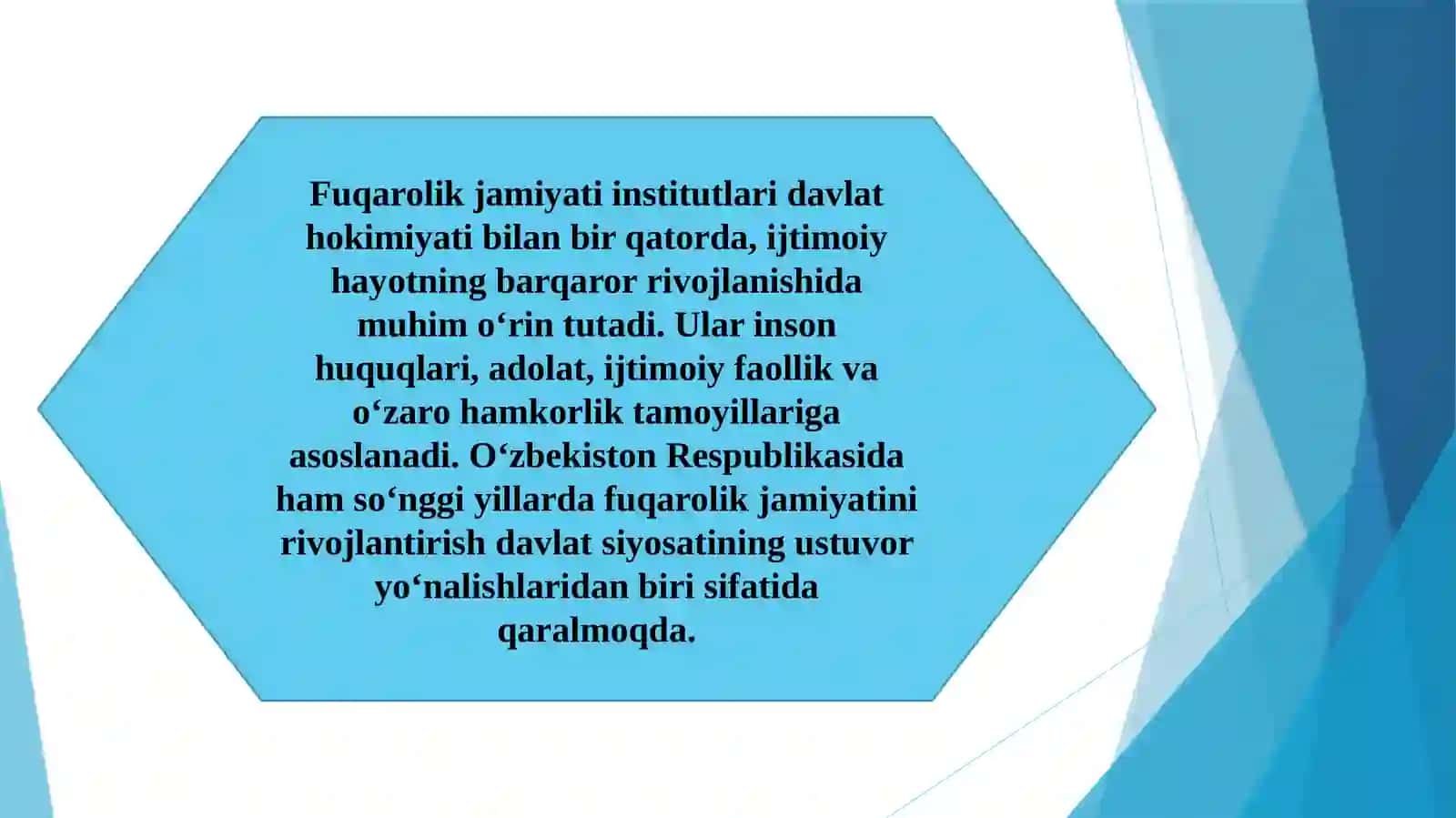 Fuqarolik jamiyati institutlari 3